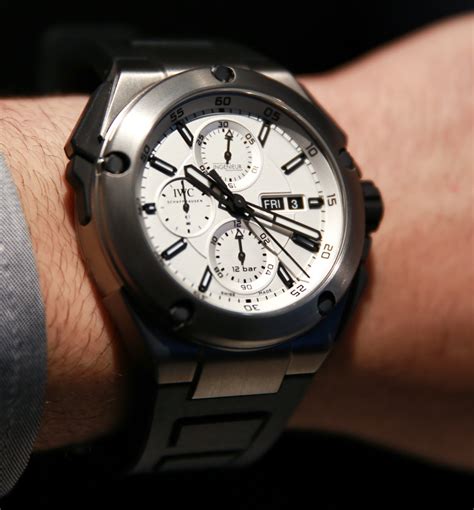 iwc ingenieur double chronograph titanium|iwc schaffhausen chronograph price.